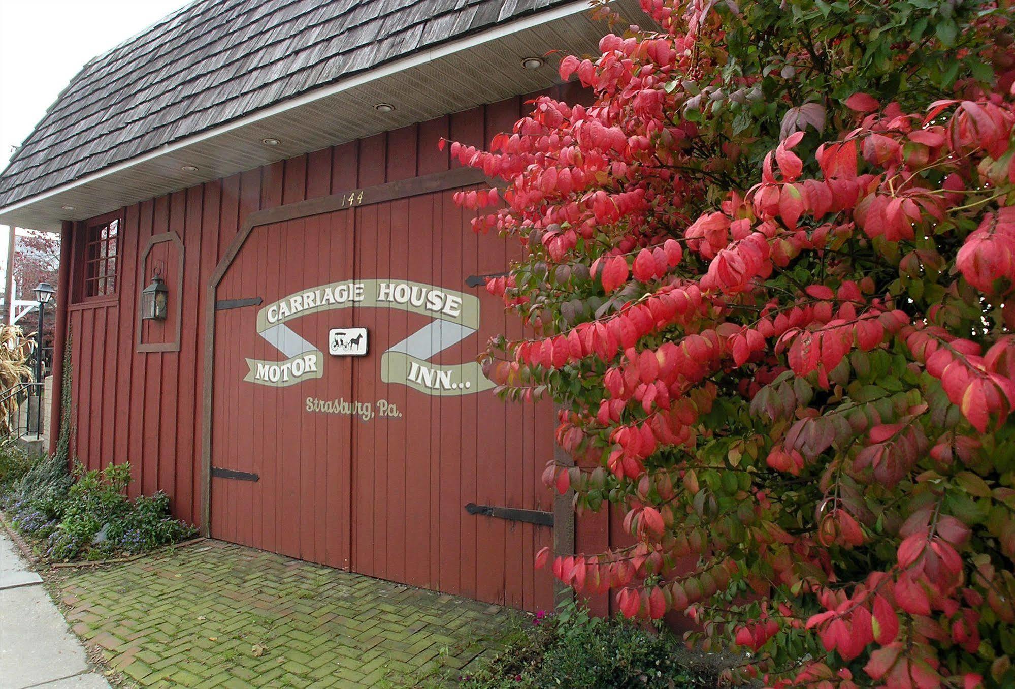 The Carriage House At Strasburg Hotel Exterior foto